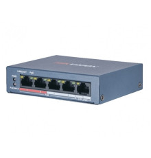 DS-3E0105P-E/M(С). Коммутатор с питанием POE