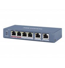 DS-3E0106HP-E. Коммутатор с питанием POE