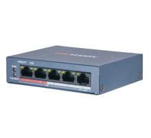 DS-3E0105P-E/M(B). Коммутатор с питанием POE