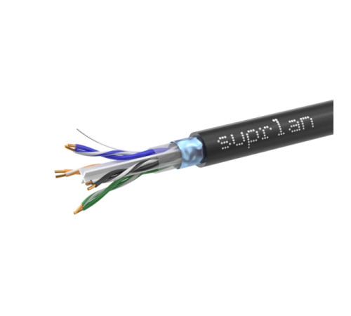 SUPRLAN Premium UTP 5e 4x2x0,51 Cu PE Out. 305м (RUS)